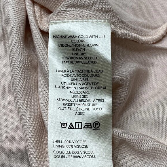 NEW MAEVE Women's V-Neck Hi-Low Flowy Dress Size XL Pastel Multi Floral Print - Picture 8 of 8